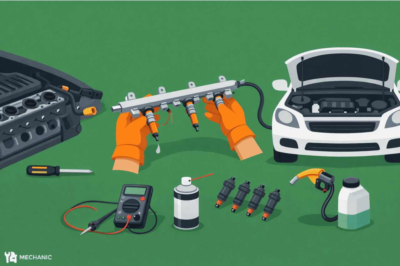 mobile fuel rail servicing