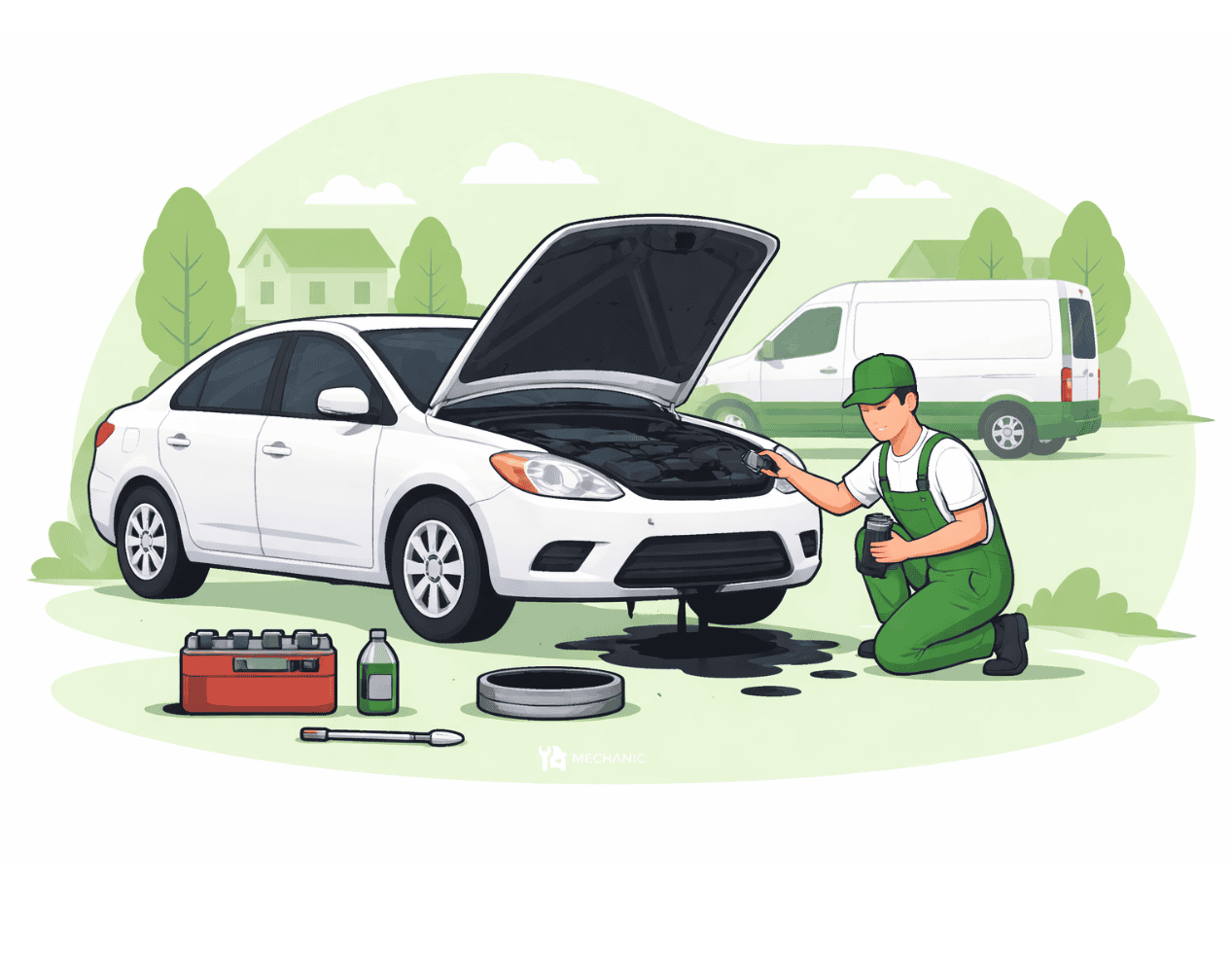 mobile oil cooler leak repair gold coast