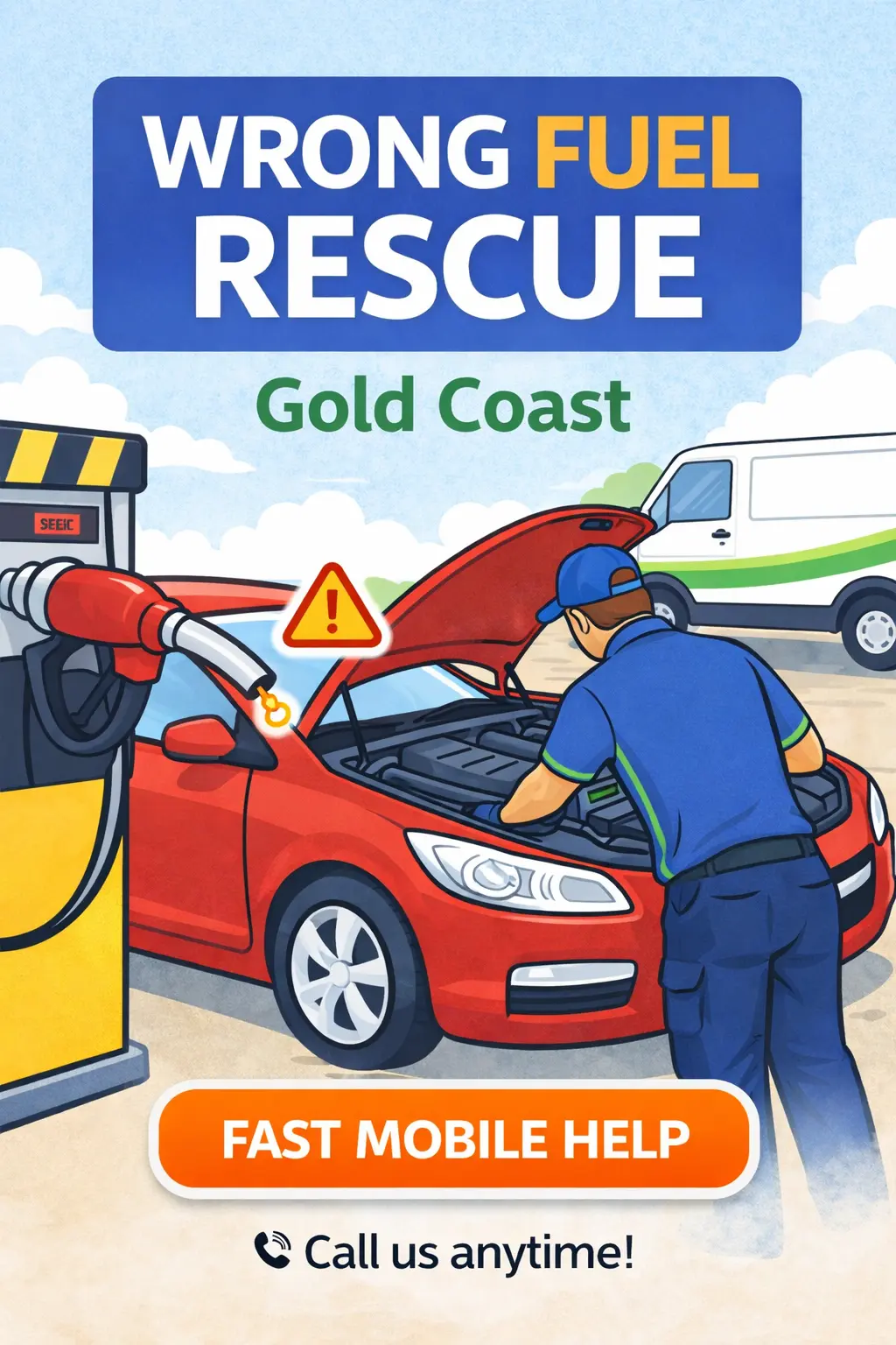 wrong fuel rescue gold coast