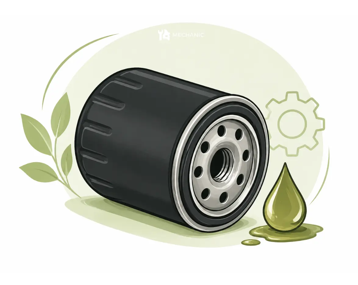 engine oil filter change