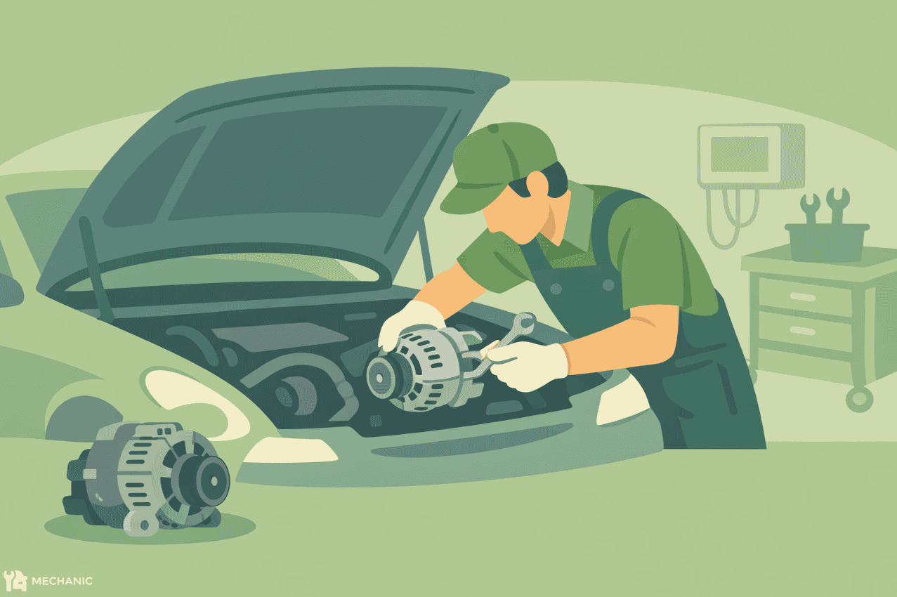 failing alternator replacement