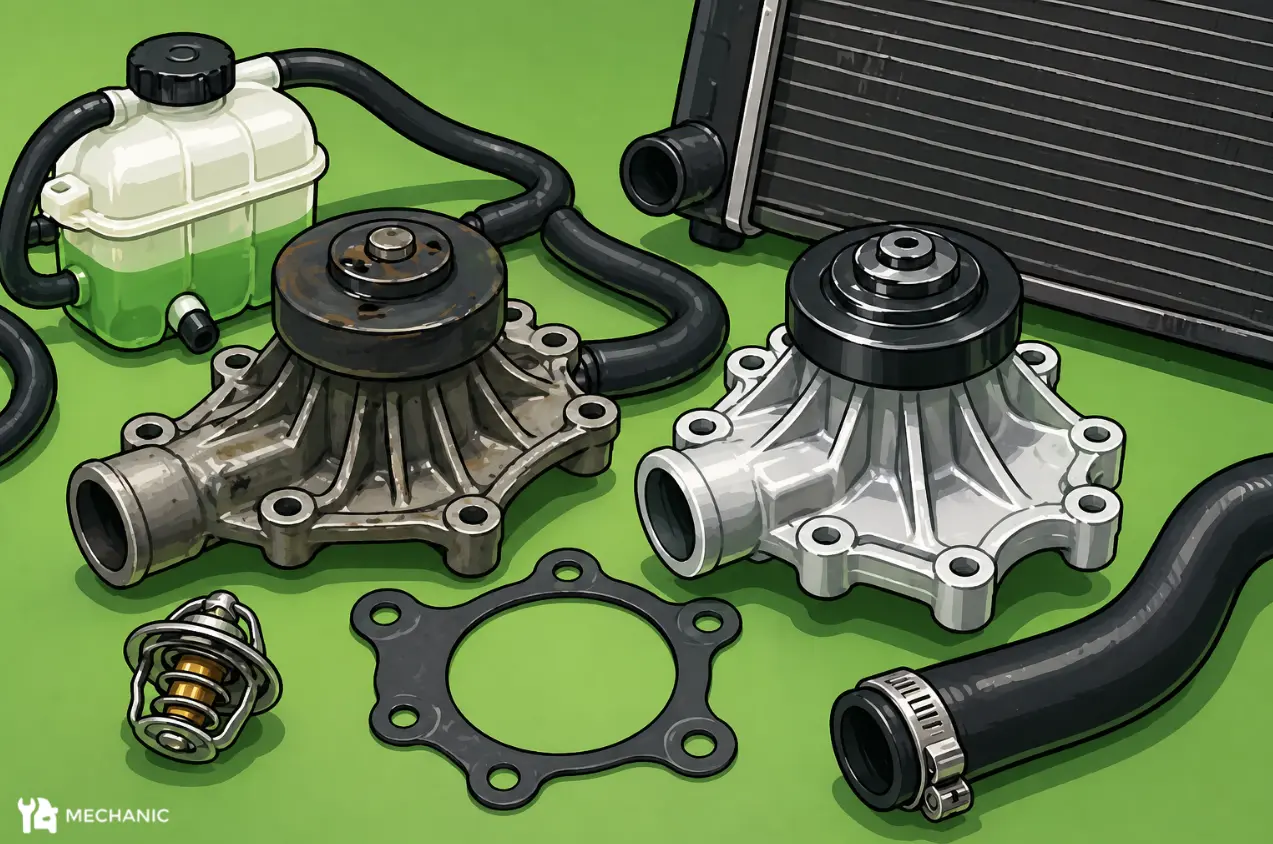 mobile water pump replacement