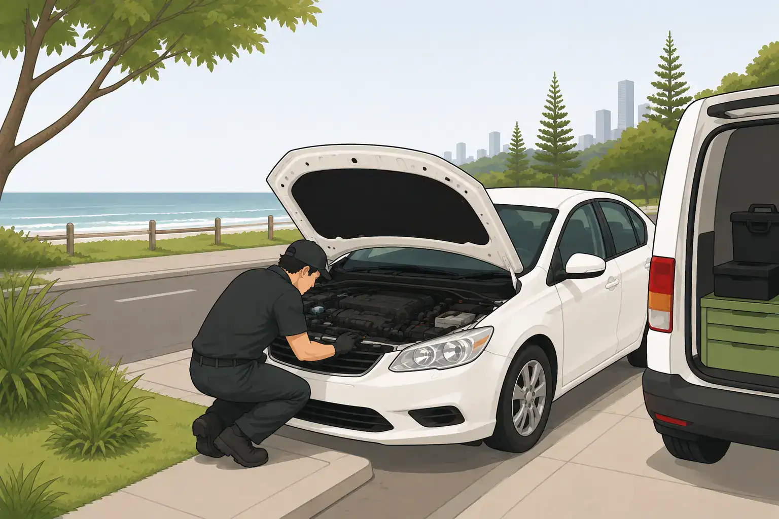 engine diagnostics in burleigh