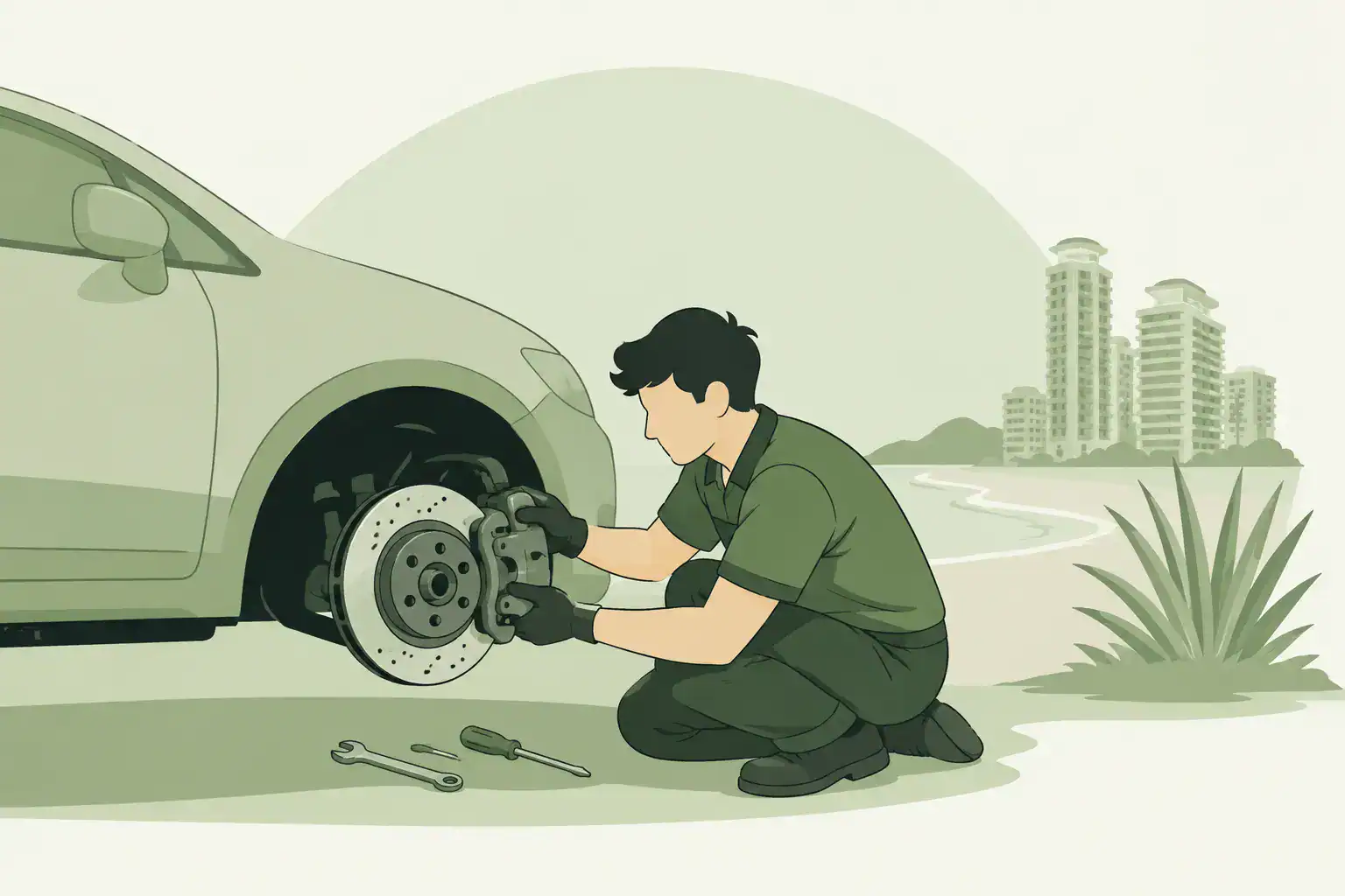brake repair in broadbeach
